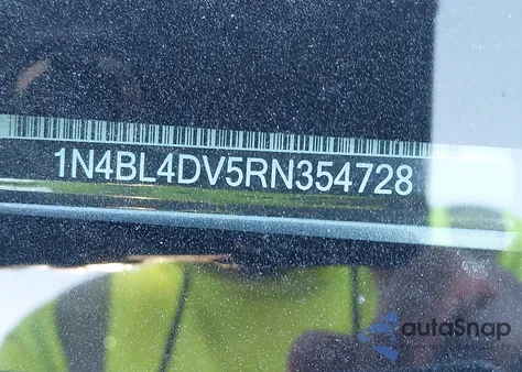 2024 Nissan Altima Sv Fwd z USA, uszkodzony, nr VIN 1N4BL4DV5RN354728